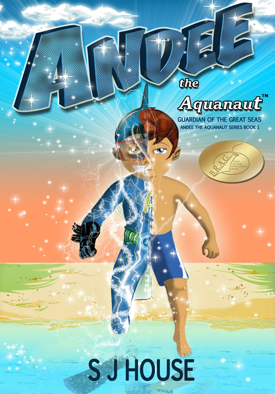Book 1 cover Andee the Aquanaut_full size